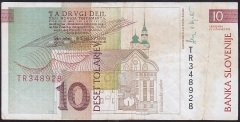 SLOVENYA 10 TOLARJEV 1992 ÇOK TEMİZ