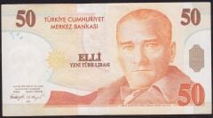 8.Emisyon 50 YTL G59 555149 Çok Temiz+
