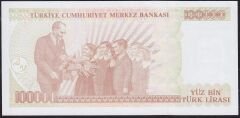 7.Emisyon 3.Tertip 100000 Lira J48 329581 Çil