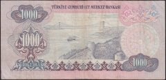 6.Emisyon 1.Tertip 1000 Lira A85 194981 Çok Temiz