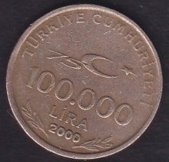 2000 Yılı 100 Bin Lira