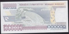 7.EMİSYON 3.TERTİP 1 000 000 LİRA T49 387449 ÇİL