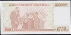 7.Emisyon 3.Tertip 100000 Lira J37 633138 Çil