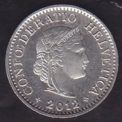 İsviçre 10 Rappen 2012