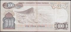 6.Emisyon 1.Tertip 100 Lira A55 228336 Çok Temiz+