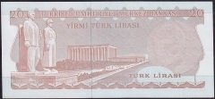 6.Emisyon 3.Tertip 20 Lira F40 804132 Ççt Çilaltı
