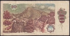 ÇEKOSLOVAKYA 10 KORUN 1986 ÇOK TEMİZ