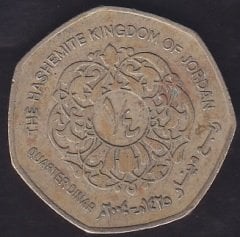 ÜRDÜN 1/4 DİNAR 2004 eski para mezat
