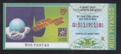 2007 9 MART ÇEYREK BİLET