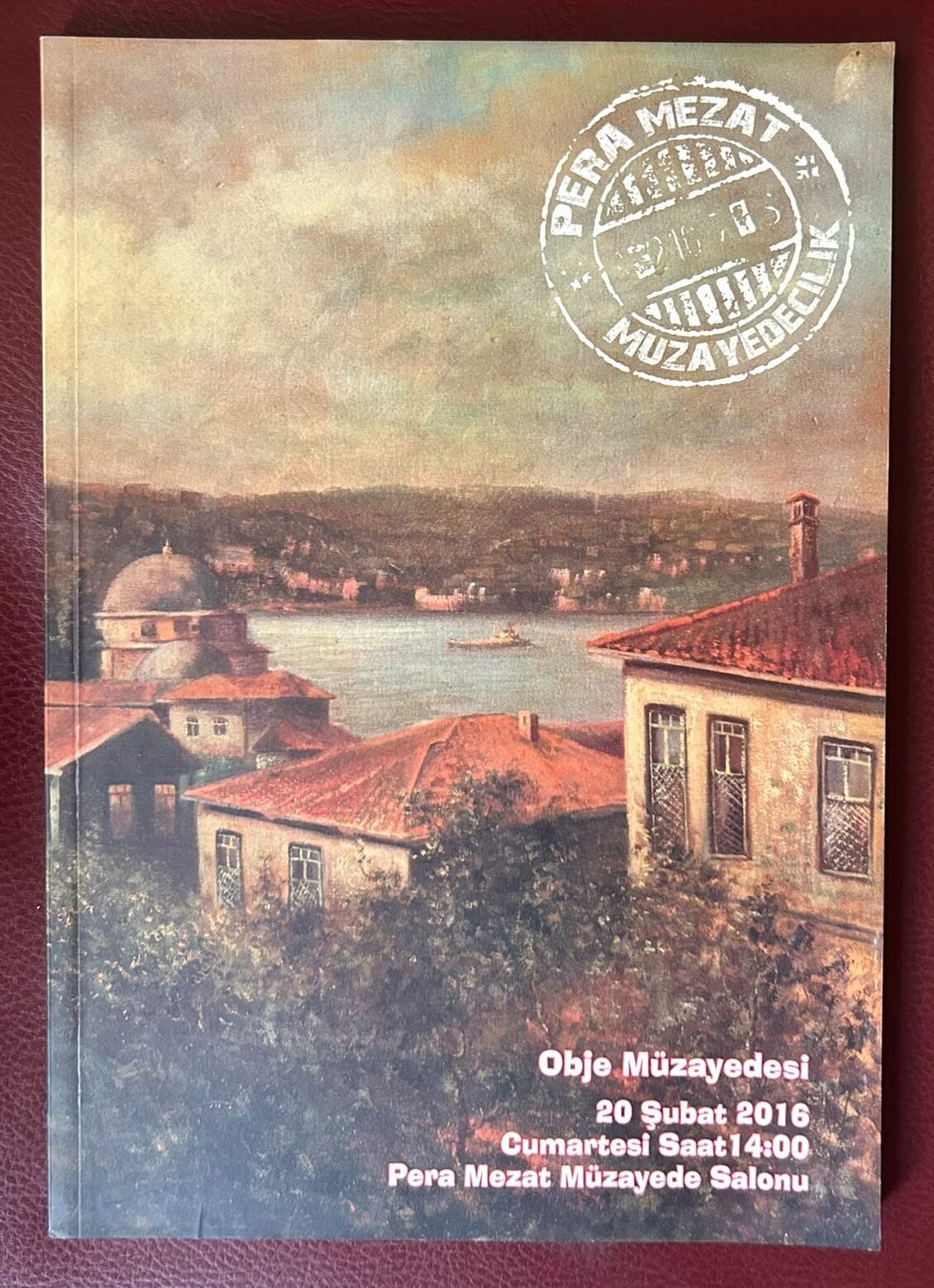 Pera Mezat Müzayede Kataloğu 20 Şubat 2015 Obje Müzayedesi Resimli 128 Sayfa