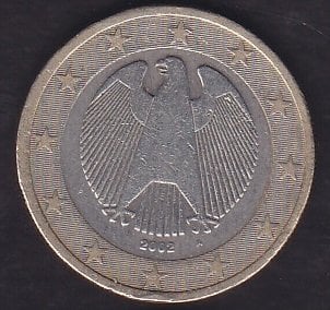 Avrupa 1 Euro 2002 Almanya