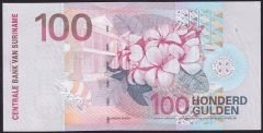 Suriname 100 Gulden 2000 Çil