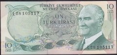 6.Emisyon 2.Tertip 10 Lira L28 105117 Çil