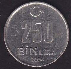 2004 Yılı 250 Bin Lira