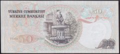6.EMİSYON 1.TERTİP 50 LİRA G70 407094 ÇİLALTI