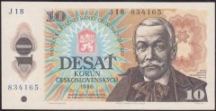 ÇEKOSLOVAKYA 10 KORUN 1986 ÇİL