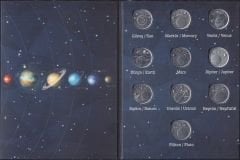 2022 Yılı Gezegenler Serisi Darphane 1 Kuruş Kitinde Çil