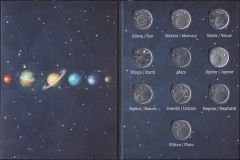 2022 Yılı Gezegenler Serisi Darphane 1 Kuruş Kitinde Çil