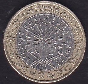 Avrupa 1 Euro 1999 Fransa