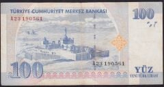 8.Emisyon 100 YTL A23 190561 Çok Temiz