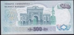 6.Emisyon 2.Tertip 500 Lira O23 276205 Çok Çok Temiz+