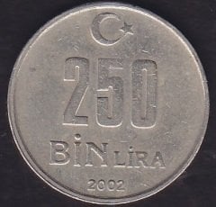 2002 Yılı 250 Bin Lira