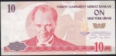 8.Emisyon 10 YTL E44 858944 Çok Temiz+