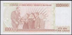 7.Emisyon 3.Tertip 100000 Lira I88 810442 Çilaltı
