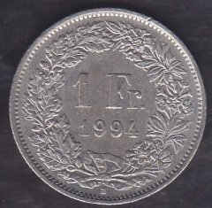 İsviçre 1 Frank 1994