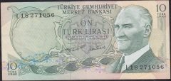 6.Emisyon 2.Tertip 10 Lira L18 271056 Ççt +