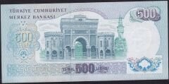 6.Emisyon 2.Tertip 500 Lira N89 228650 Çilaltı