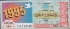 1994 31 Aralık Yarım Bilet - Y Serisi