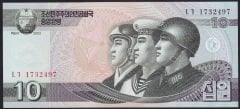 Kuzey Kore 10 Won 2002 ÇİL Pick 59