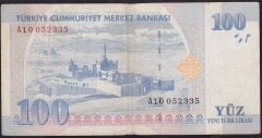 8.Emisyon 100 YTL A10 052335 Çok Temiz