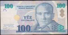 8.Emisyon 100 YTL A10 052335 Çok Temiz