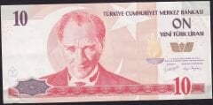 8.Emisyon 10 YTL E40 106962 Çok Temiz+