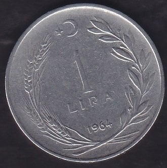 1964 YILI 1 LİRA