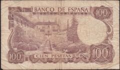 İspanya 100 Pesetas 1970 Temiz