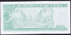 Küba 500 Pesos 2023 Çil