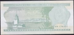 6.Emisyon 2.Tertip 10 Lira L07 146912 Çilaltı Çil
