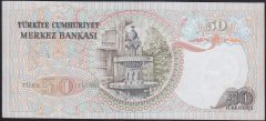 6.EMİSYON 1.TERTİP 50 LİRA G20 045034 ÇÇT ÇİLALTI eski kağıt para alan yerler