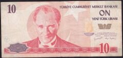 8.Emisyon 10 YTL E36 422002 Çok Temiz