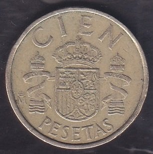 İspanya 100 Pesetas 1984