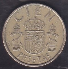 İspanya 100 Pesetas 1984