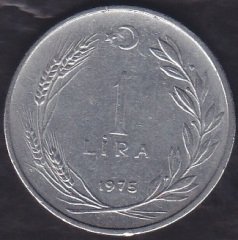 1975 YILI 1 LİRA
