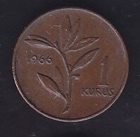1966 Yılı 1 Kuruş