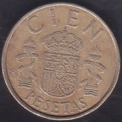 İspanya 100 Pesetas 1982