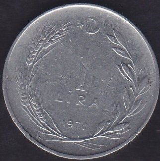 1971 YILI 1 LİRA