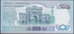 6.Emisyon 2.Tertip 500 Lira L68 134165 Ççt Çilaltı