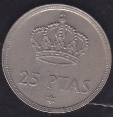 İspanya 25 Pesetas 1975